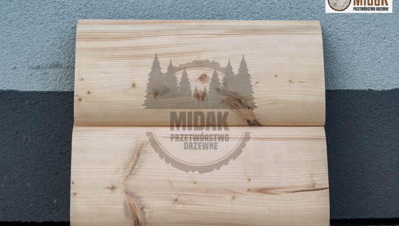 Deska elewacyjna półbal 22x4,5